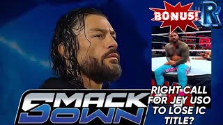 WWE SmackDown Recap WWE Tag Team Title 1 Contenders Match [upl. by Gawlas]