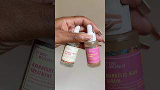 good molecules overnight exfoliating treatment vs mandelic acid review [upl. by Jahdai]