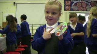 Christmas Craft at Hopping Hill School Year 1 Class [upl. by Kordula422]