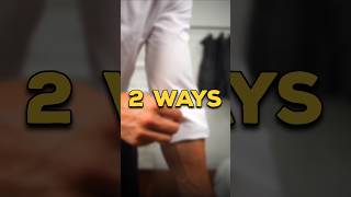 🎯 Master the Perfect Sleeve RollUp Technique 💪👔 mensfashion ytshorts [upl. by Lindeberg298]