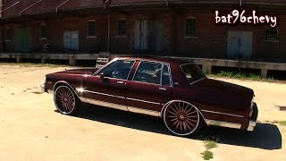 Candy Root Beer Box Chevy on 26quot Asantis BURNOUTS amp Riding Highway  1080p HD [upl. by Herrle]