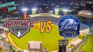 Gigantes del Cibao Vs Tigres del Licey 30122023 [upl. by Alleroif129]