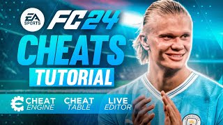 Como INSTALAR o CHEAT ENGINE LIVE EDITOR e CHEAT TABLE no FIFA 24 │ PC [upl. by Aiyram245]