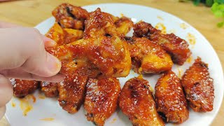 The best chicken wings ive ever eaten  easy chicken wings recipe [upl. by Ennylyak]