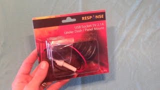 Nev Reviews  Jaycar Universal 12v Usb Port Kit [upl. by Wasserman]