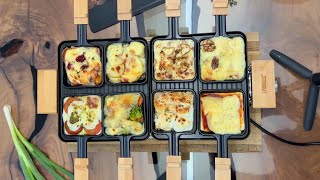 Die 8 besten Raclette Pfännchen Ideen für jeden Geschmack zur Weihnachtszeit und Silvester [upl. by Pressman]