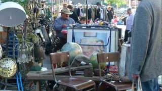 Anwohner Flohmarkt in Hamburg Eimsbüttel Stellinger Weg 2011 [upl. by Effy169]