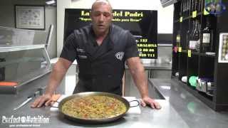 Cocina Fitness Arroz con Pollo y verduras con Manu PAELLA CPTV Programa 176 [upl. by Chiou479]