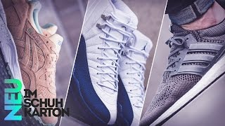 Adidas x Highsnobiety ULTRA BOOST April Showers Pack und JORDAN 12  Neu im Schuhkarton [upl. by Spancake]