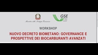 Nuovo decreto biometano governance e prospettive dei biocarburanti avanzati [upl. by Ruffo684]