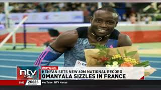 Omanyala breaks another record in France [upl. by Esineg]