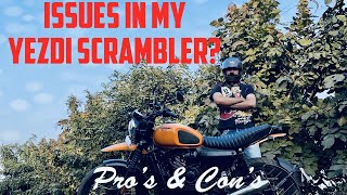 2022 Yezdi Scrambler Advantages amp Disadvantages  Heating Mileage Owner’s Review after 10 days [upl. by Reagen]