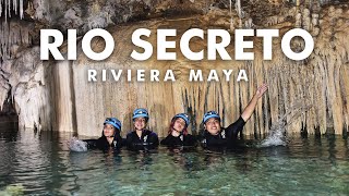 RIVIERA MAYA ✅ RIO SECRETO Cuevas Naturales en CANCUN y la RIVIERA MAYA😱  PLAYA DEL CARMEN [upl. by Einohtna524]