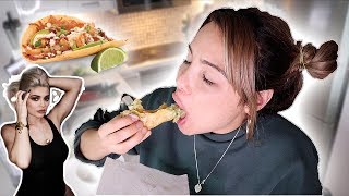 KARRUECHE amp KYLIE JENNER SHRIMP TACO RECIPE [upl. by Winsor590]