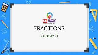 Maths Grade 5 UnitV FRACTIONS VOLI [upl. by Aitret]