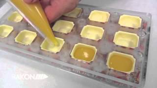 How to use magnetic chocolate molds by Bakon USA [upl. by Grethel]