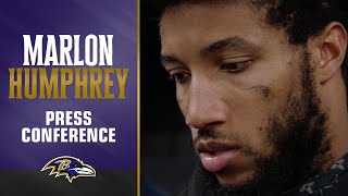 Marlon Humphrey Says the Defensive Mindset Has Changed  Baltimore Ravens [upl. by Carrew567]