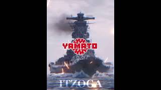 KMS Bismarck vs IJN Yamato bismarck yamato battleships edit [upl. by Lolanthe594]