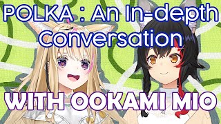 hololive Polka and Mio Discuss The Interpersonal Dynamics Among Some Holomems [upl. by Lynsey]