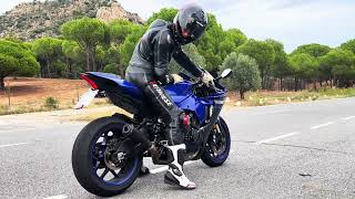 😳BRUTAL SOUND YAMAHA R1 CROSSPLANE 🚀 [upl. by Joelynn]