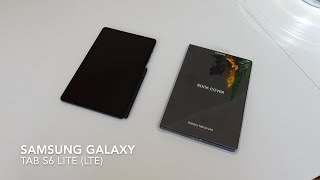 Samsung Galaxy Tab S6 Lite Book Cover  Review [upl. by Imot]