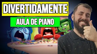 Como tocar a música do Filme Divertidamente no Piano  Academia de Piano [upl. by Chadburn998]