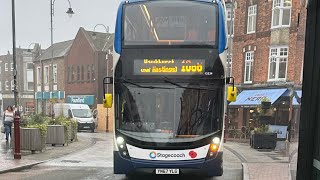 YN67 YLGStagecoach South East 67Reg Scania N250UD ADL Enviro400MMC [upl. by Yemane]