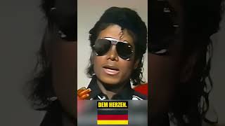 Michael Jackson spricht deutsch 🇩🇪 [upl. by Casady]