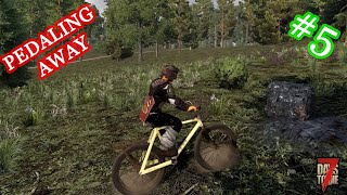 CYCLING IN THE ZOMBIE INFESTED LAND  EP 5  7 DAYS TO DIE [upl. by Ecnerwal]