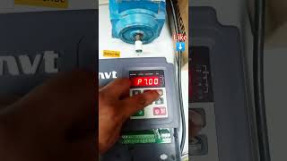 INVT inverter parameter setting Jog ky button ki madad sy motor ko chalany ka tareeqa invt vfd [upl. by Nealey]