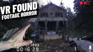 This FOUND FOOTAGE VR Game Feels WAY TOO REAL  Unreal Engine 5 Horror in VR UEVR [upl. by Sell414]