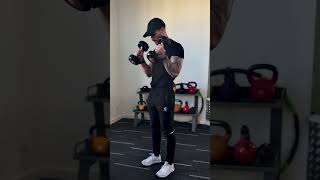 How to Dumbbell Hammer Curl ForearmsBiceps [upl. by Rauscher]