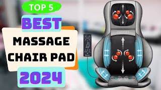 5 Best Massage Chair Pad 2024 [upl. by Archibaldo]