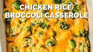 Chicken Broccoli Casserole [upl. by Gonagle]