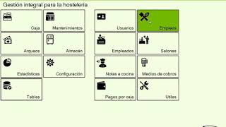 Maitre Serie 6 TPV Control empleos usuarios camareros [upl. by Jilly314]