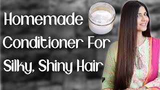 Homemade Conditioner for Silky Shiny Long HairChemical Free Natural Conditioner  Ghazal Siddique [upl. by Ellenwad40]