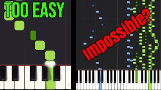 Piano Skills From TOO EASY to nearly IMPOSSIBLE [upl. by Suedama823]