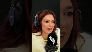 Dua Lipa picks her alltime favourite Dua Lipa song 🤔  The Official Big Top 40 from Global [upl. by Annocahs]