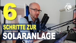 6 Schritte zur Solaranlage [upl. by Chellman]