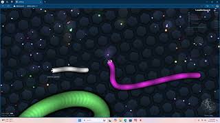 playing slither io [upl. by Vigen]