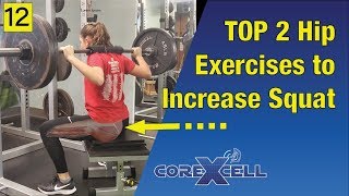 Two Key Exercises to Drive Up Squat Gains  amp Fix Valgus Knees [upl. by Ahseuqram]