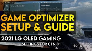 LG Game Optimizer Settings Setup Guide [upl. by Elleron]