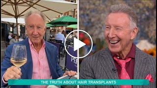 77YearOld Alan Gooding Shares His Wimpole Clinic Hair Transplant Story on ITVs This Morning [upl. by Lunt176]