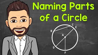 Naming Parts of a Circle  Naming Circles Radii Diameters and Chords  Math with Mr J [upl. by Cave]