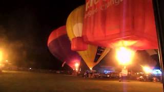 Oswestry Balloon Carnival night Glow 2582018 [upl. by Missak456]