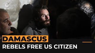 American man found roaming the streets near Damascus after spending seven months in a Syrian prison [upl. by Burl]