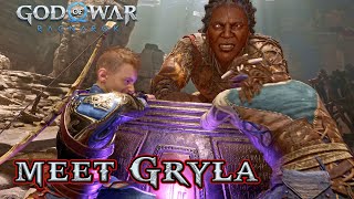 God of War Ragnarök Meet Gryla  IMMERSIVE Gameplay 1440p 60FPS HDR  NO COMMENTARY [upl. by Dirrej105]