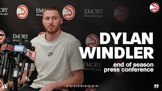 Dylan Windler 2024 EndofSeason Press Conference [upl. by Eltsirk8]