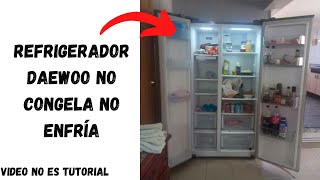 MANTENIMIENTO PREVENTIVO PARA TU REFRIGERADOR DAEWOO DUPLEX REPARA TU REFRIGERADOR DAEWOO DUPLEX [upl. by Mowbray221]