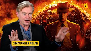 quotNotre peur de larme nucléaire est revenuequot  Christopher Nolan revient sur le succès dOppenheimer [upl. by Rebmeced]